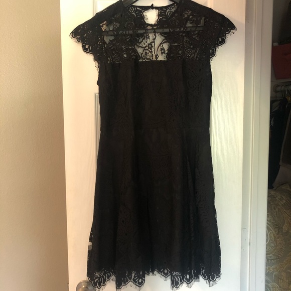 NWT BB Dakota Rihanna lace fit and flare dress - Picture 10 of 16